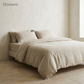 🛏️ Product Name  Devesere™ SandCloud Washed Linen Set